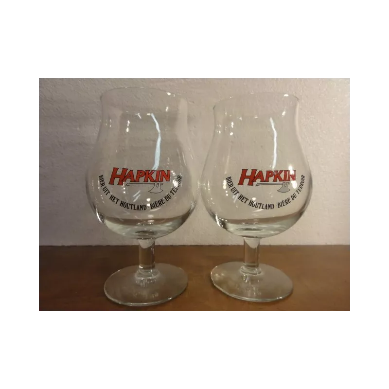 DEUX VERRES HAPKIN  25 CL