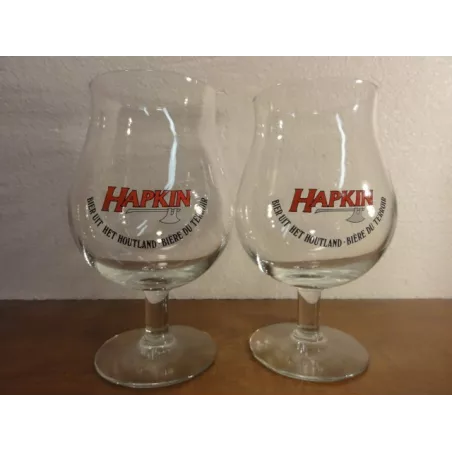 DEUX VERRES HAPKIN  25 CL