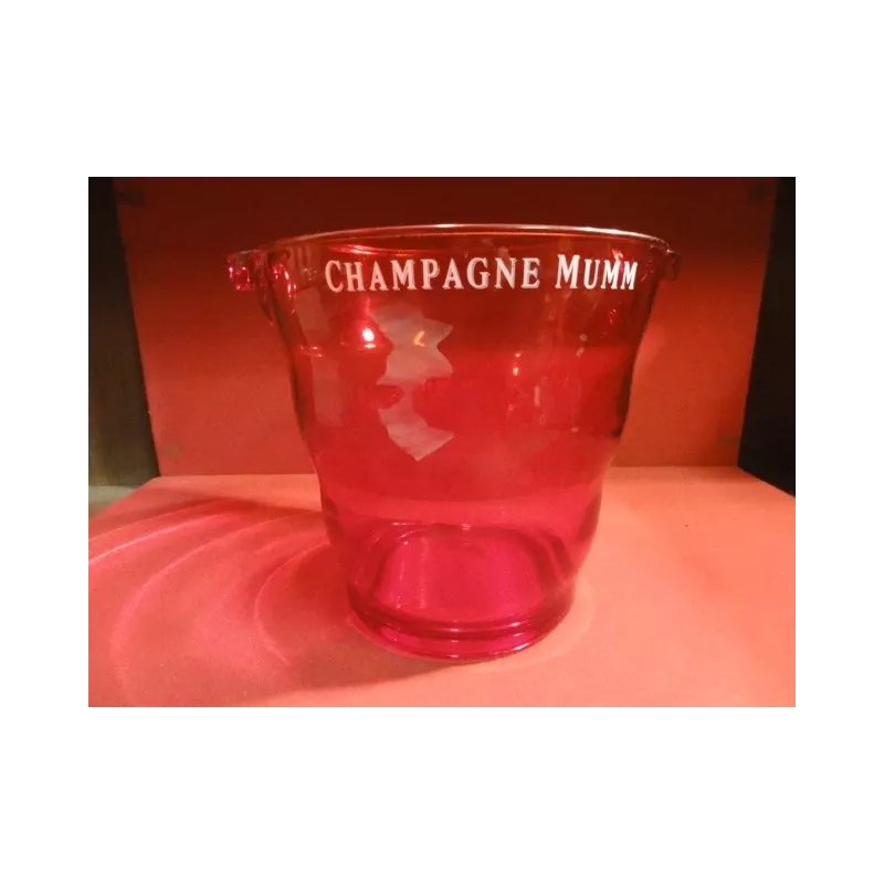 1 SEAU  A CHAMPAGNE MUMM ROUGE 