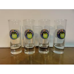 4 VERRES  MINI MANZANA 7CL 