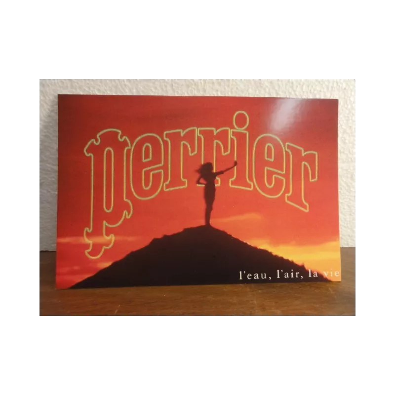 1 CARTE POSTALE PERRIER  JEAN PAUL GOUDE 