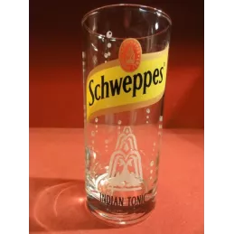 6 VERRES SCHWEPPES  INDIAN TONIC 