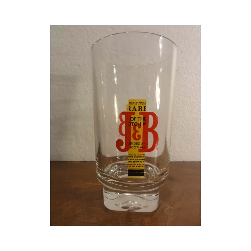 6 VERRES J&B HT 12,50CM