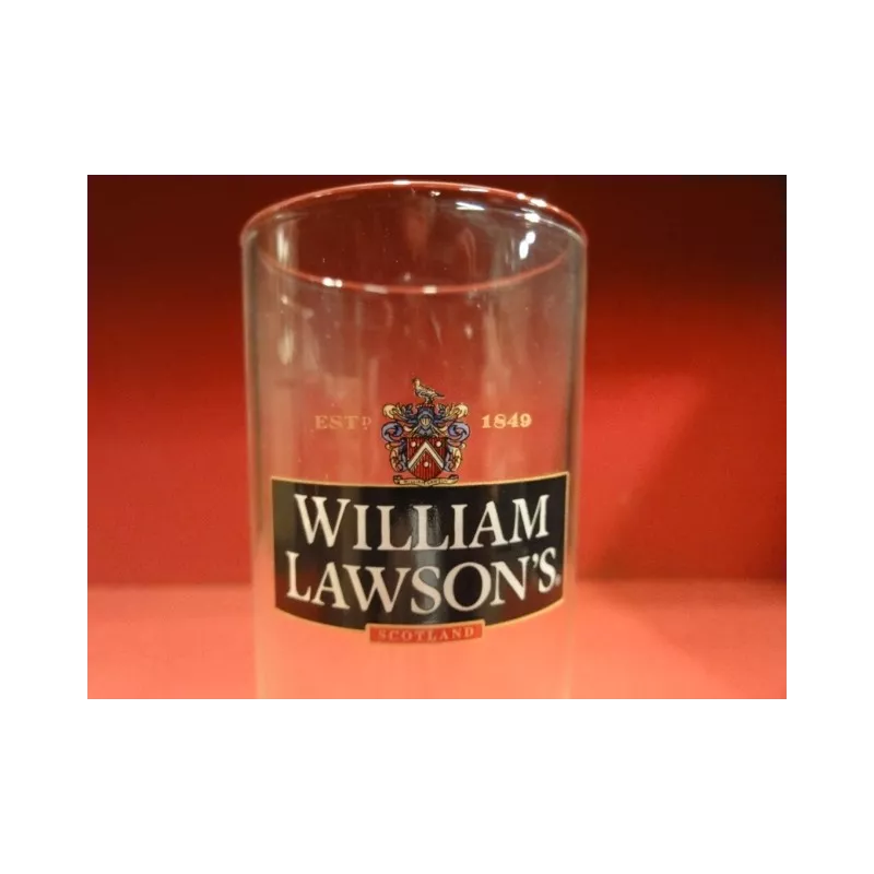 6 VERRES WHISKY  WILLIAM  LAWSON'S 22CL