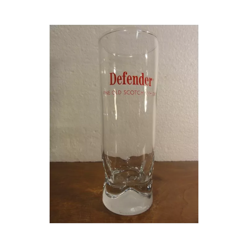 6 VERRES WHISKY  DEFENDER  17CL