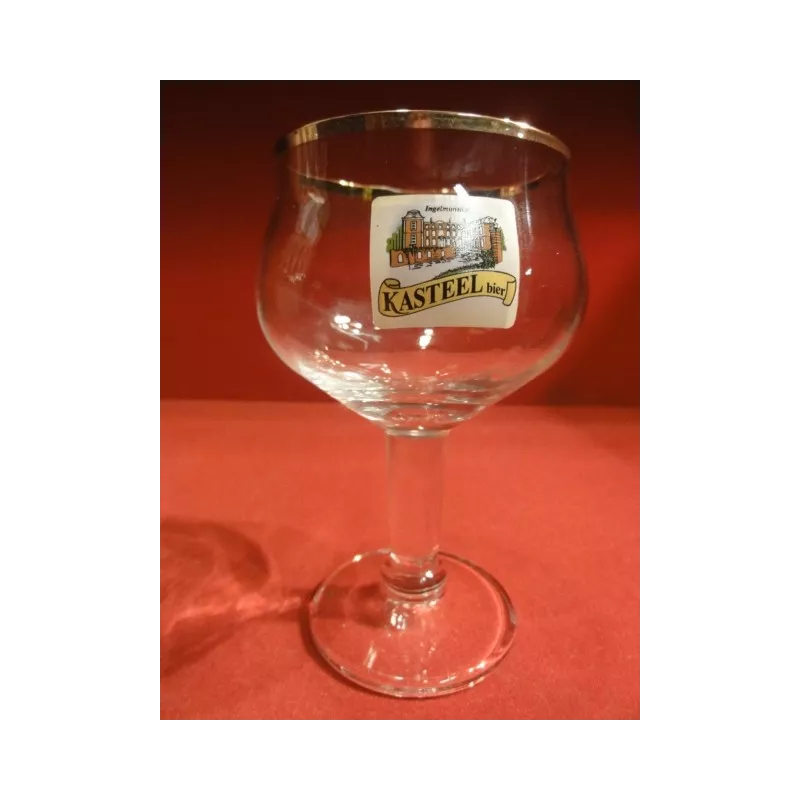 6 VERRES KASTEEL BIER 15 CL