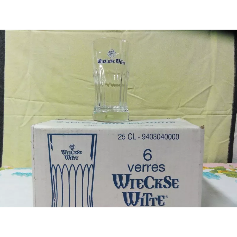 boite de 6 wieckse witte   25cl 