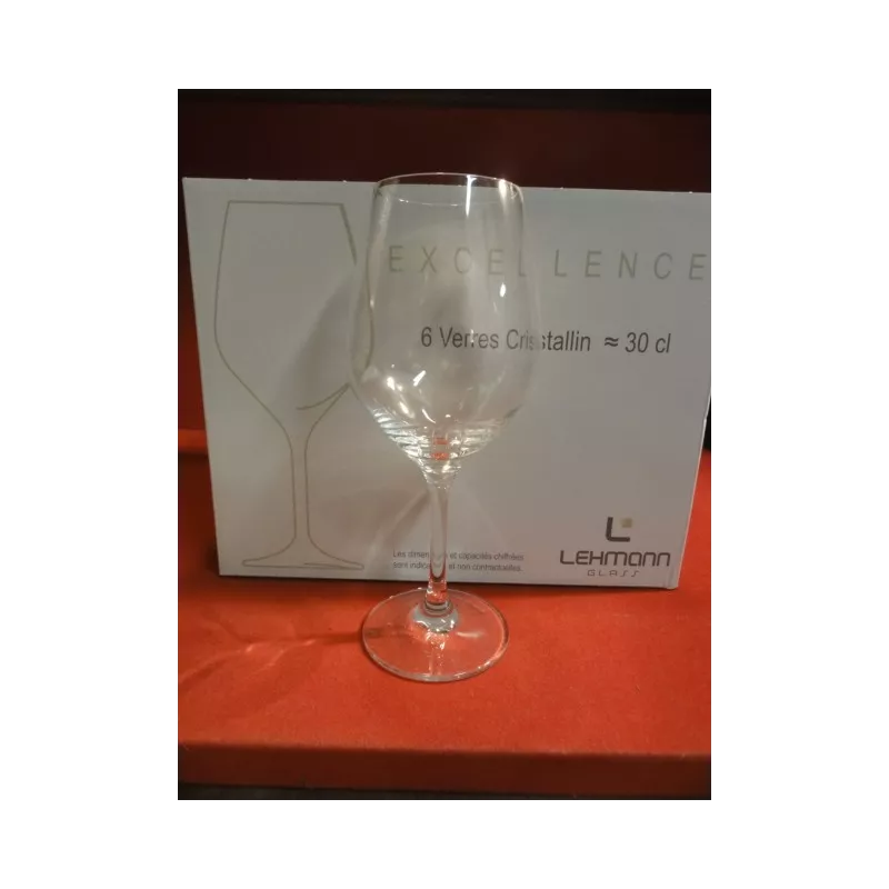 6 VERRES COTES DU RHONE 30CL