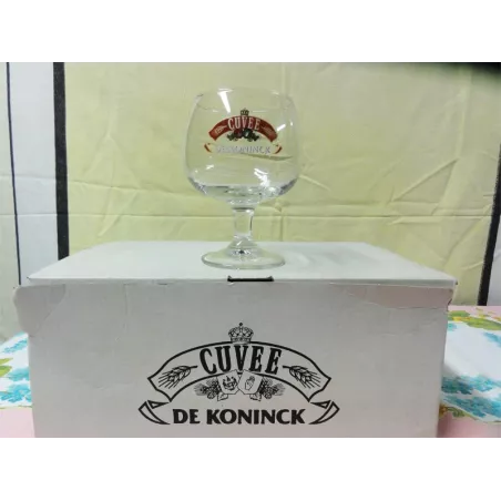 6 VERRES  DE KONINCK 25CL