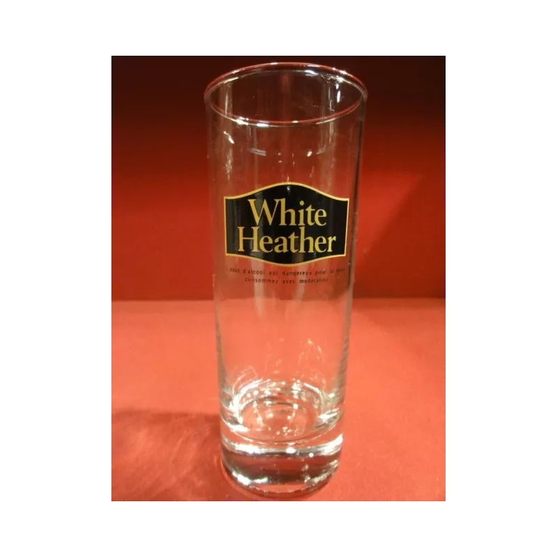 6 VERRES WHITE  HEATHER 17CL