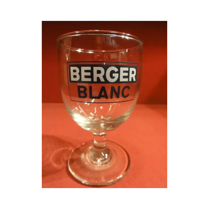 6 VERRES PASTIS BERGER BLANC 15CL