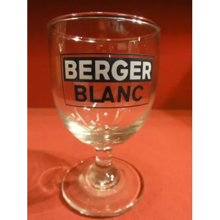 6 VERRES PASTIS BERGER BLANC 15CL