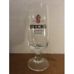 1 VERRE BECK'S  A PIED 30CL