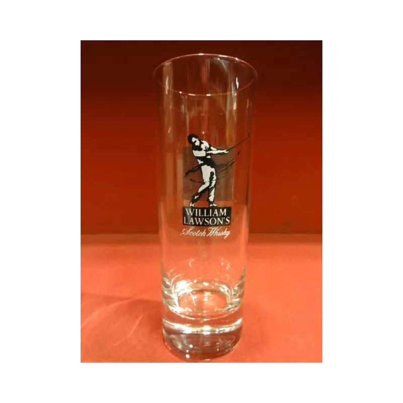 6 VERRES  WILLIAM LAWSON'S 25CL