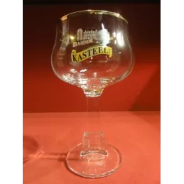 6 VERRES  KASTEEL  33CL  PIED CHATEAU 