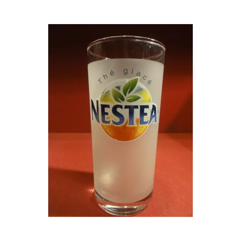 6 VERRES NESTEA  GIVRES 30CL