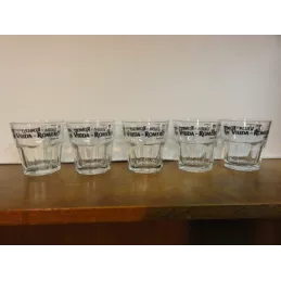 5 VERRES TEQUILA VIUDADP ROMERO