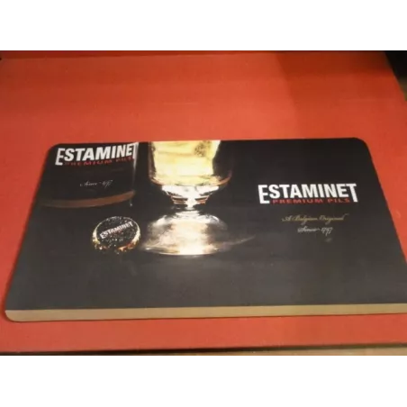 1 TAPIS DE BAR  ESTAMINET PILS