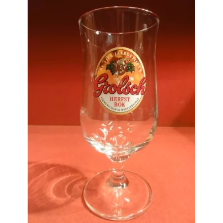 1 VERRE  GROLSCH  HER FST BOK 25CL