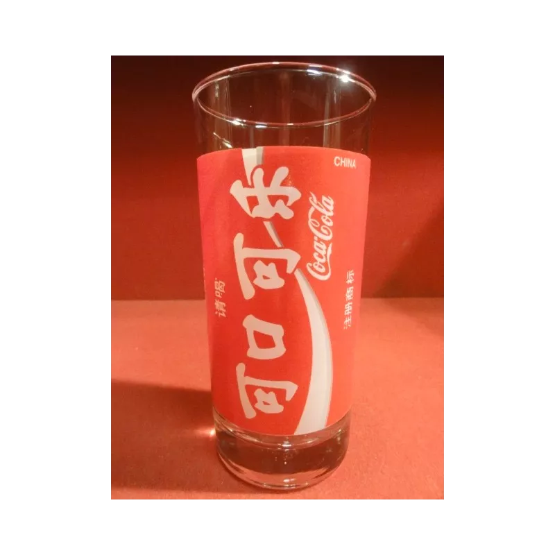 1 VERRE COCA-COLA  CHINOIS