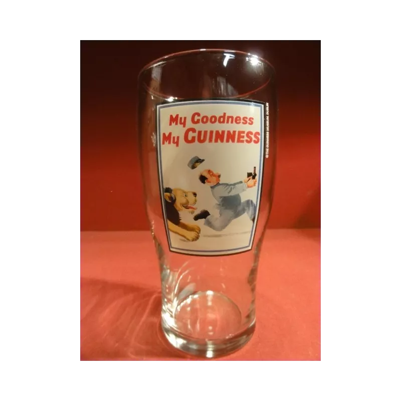 1 VERRE  GUINNESS  PINT 50 CL