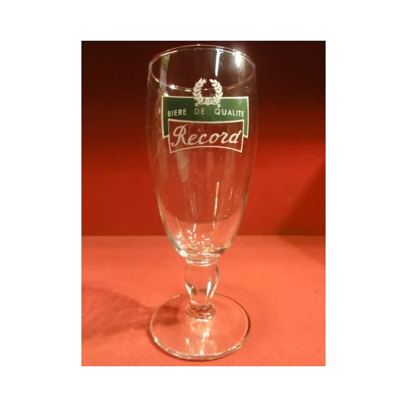 1 VERRE  RECORD  25 CL