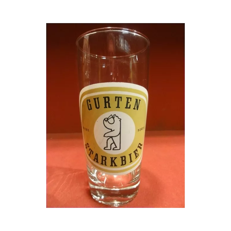 1 VERRE GURTEN STARKBIER 25CL