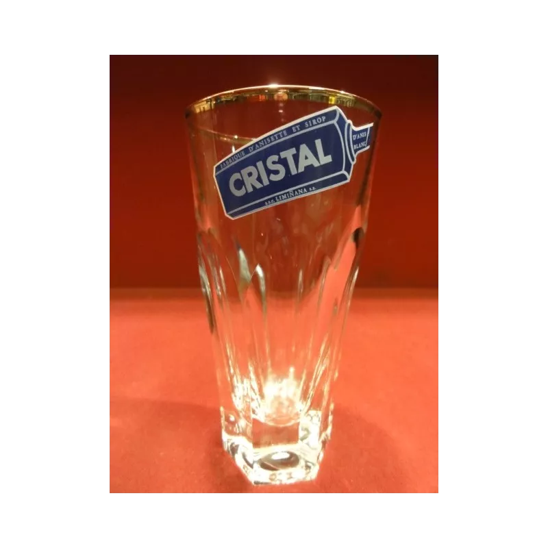 1 VERRE CRISTAL  ANIS 