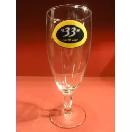 1 VERRE " 33 " EXTRA DRY 25CL