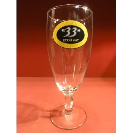 1 VERRE " 33 " EXTRA DRY 25CL