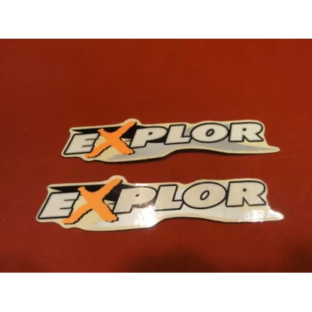 2 STIKERS  EXPLOR VTT  CROSS