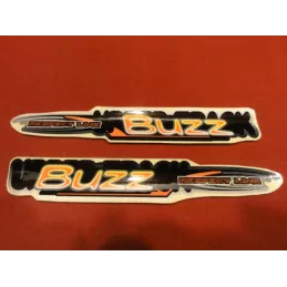 2 STIKERS BUZZ  VTT CROSS 