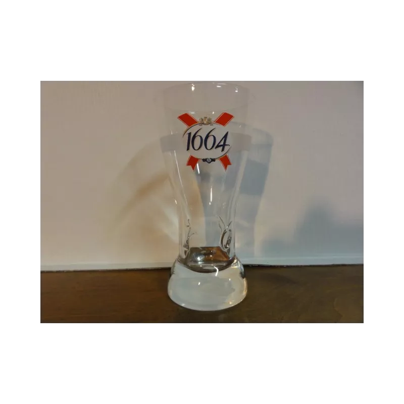 1 VERRE 1664 KRONENBOURG 15CL