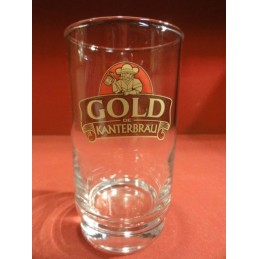 1 VERRE KANTERBRAU  GOLD 25 CL