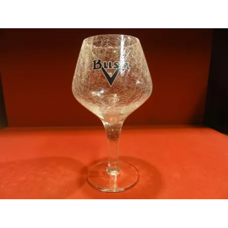 Verre Bière Bush modèle craquelé