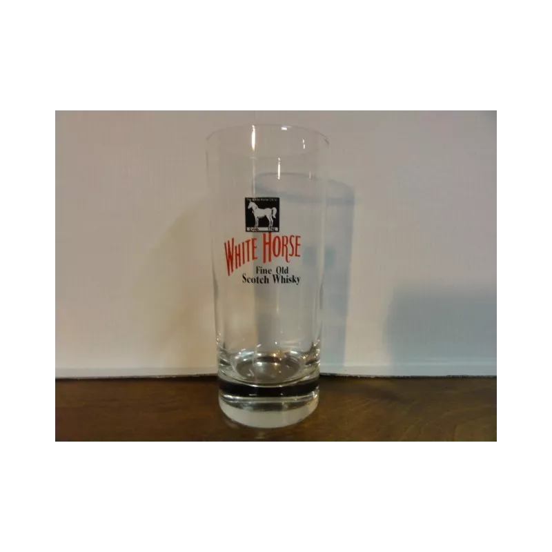 6 VERRES WHITE HORSE