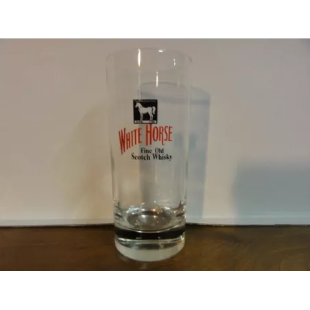 6 VERRES WHITE HORSE