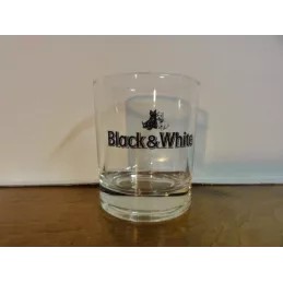 6 VERRES BLACK&WHITE 