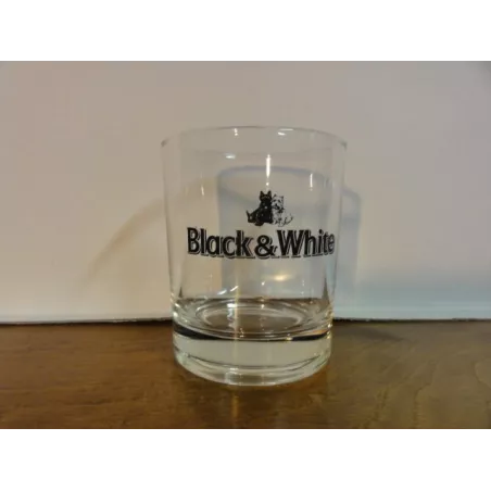 6 VERRES BLACK&WHITE