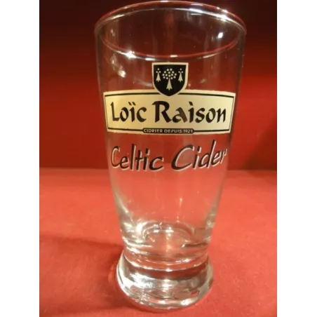 6 VERRES  CIDRE  LOIC RAISON 25 CL