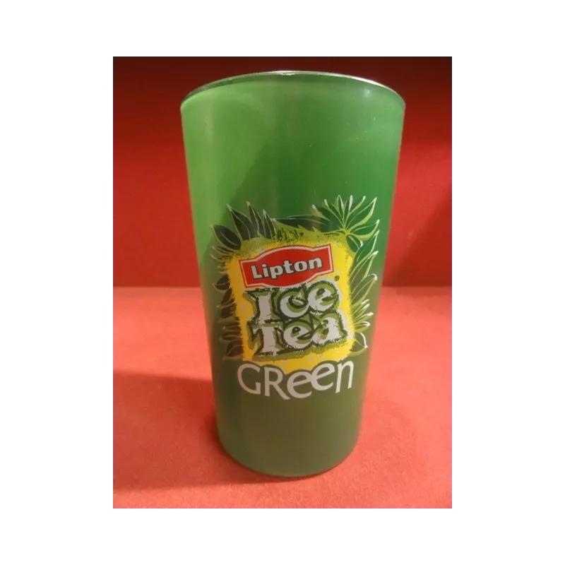 6 VERRES LIPTON ICE TEA GREEN 