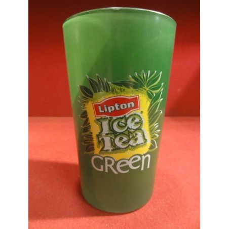 6 VERRES LIPTON ICE TEA GREEN