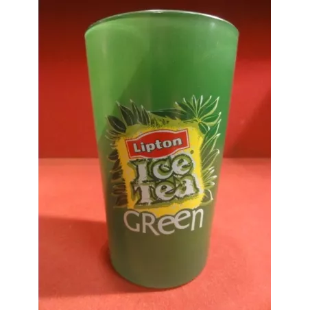 6 VERRES LIPTON ICE TEA GREEN