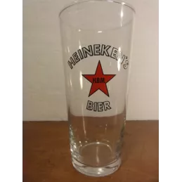 1 VERRE  EMAILLE HEINEKEN 30CL