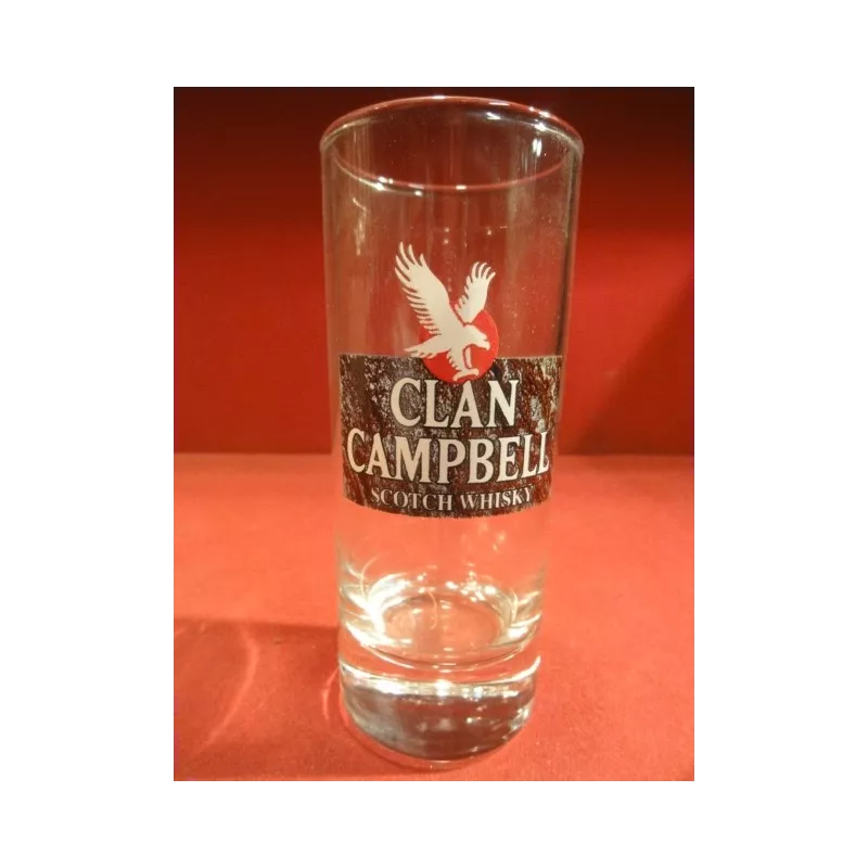 6 VERRES CLAN CAMPBELL  17CL