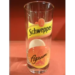 6 VERRES SCHWEPPES  AGRUM 25CL