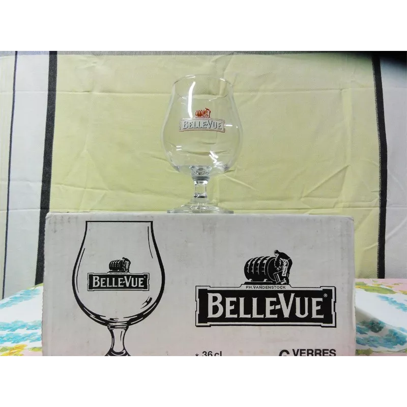 boite de 6  verres bellevue 25cl