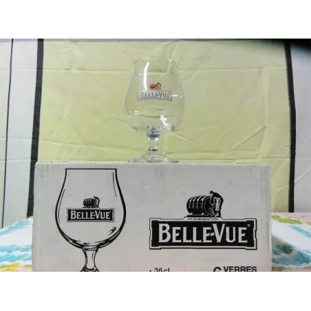 6 VERRES  BELLEVUE  25CL