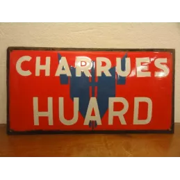 PLAQUE EMAILLEE BOMBEE  CHARRUES HUARD 