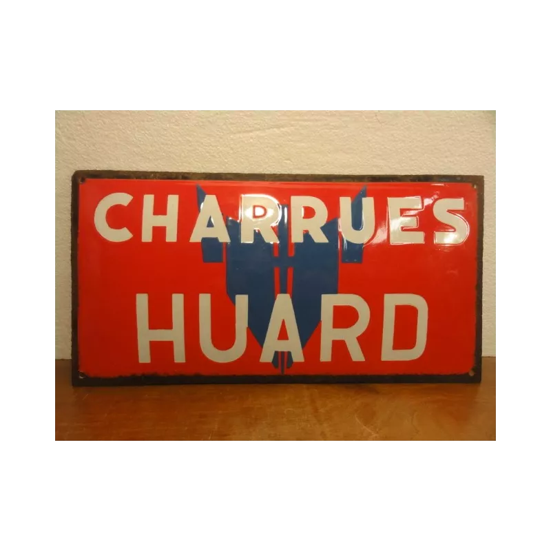 PLAQUE EMAILLEE BOMBEE  CHARRUES HUARD 